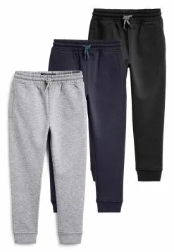 Next Unisex MULTI BLACK SKINNY FIT 3 PACK JOGGERS (3-16YRS) - Jogginghose - Blue