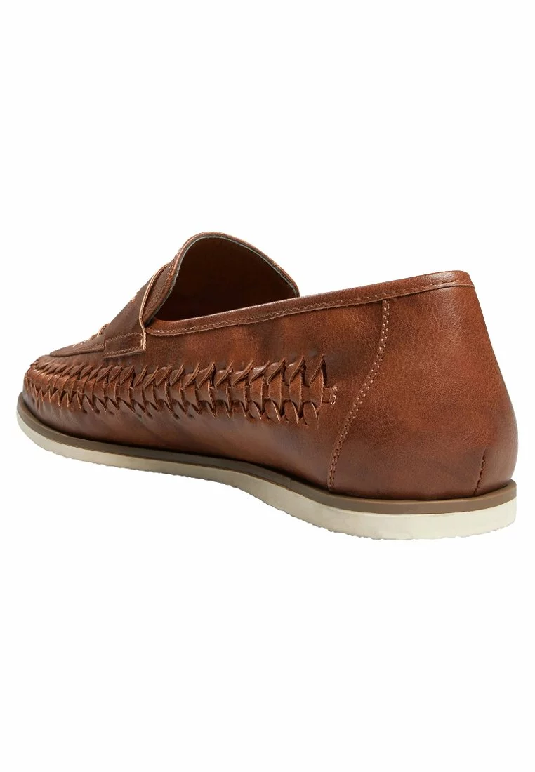 Next Herren WEAVE - Slipper - Tan 4 Next Herren WEAVE - Slipper - Tan – Bild 4