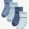 Next Kinder 4 PACK ROLL TOP - Socken - Blue