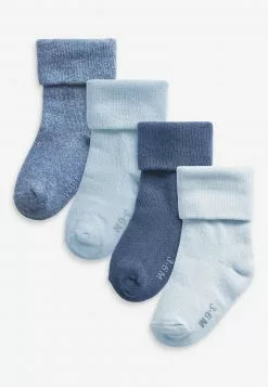 Next Kinder 4 PACK ROLL TOP - Socken - Blue