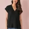 Next Damen T-Shirt Basic - Black