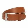 Next Herren MOTTLED DARK BROWN STITCHED EDGE BELT - Gürtel - Brown