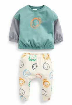 Next Kinder 2 PIECE SMILE (0MTHS-2YRS) - Sweatshirt - Blue