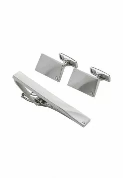 Next Herren DIAMANTÃ© - Manschettenknopf - Silver