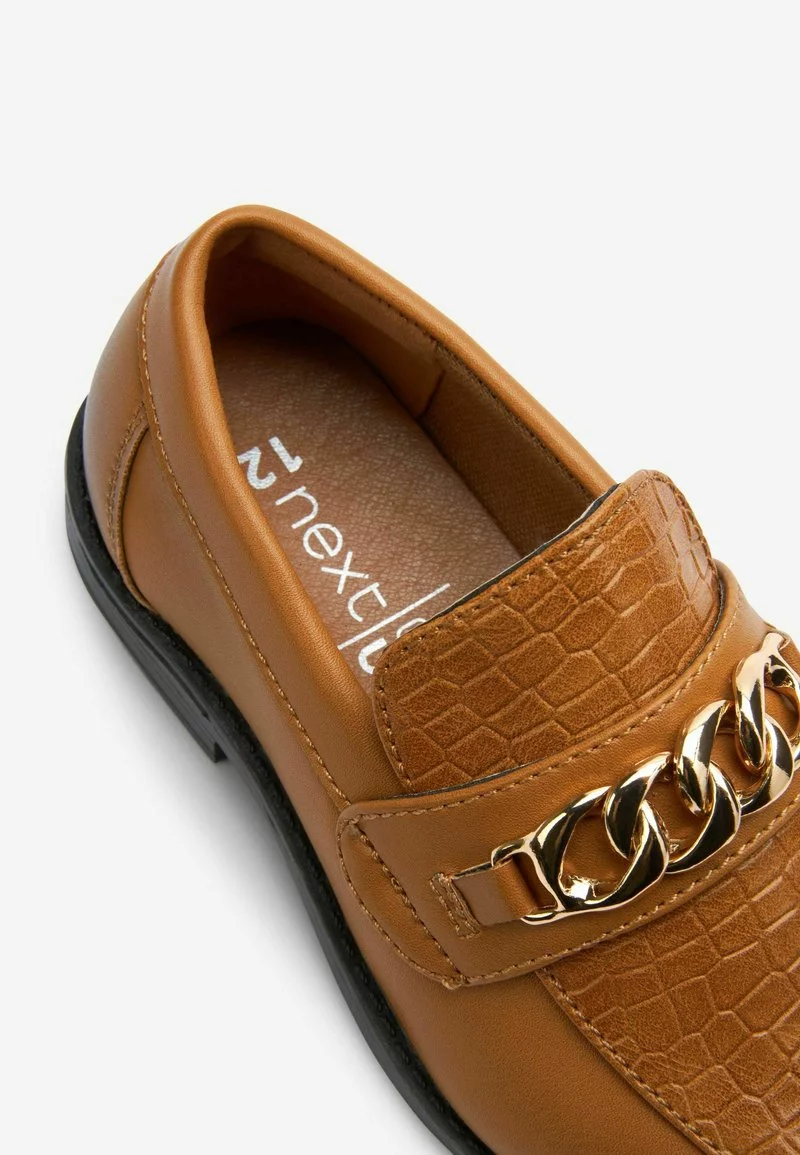 Next Kinder GOLD CHAIN SNAFFLE - Slipper - Tan Rust 4 Next Kinder GOLD CHAIN SNAFFLE - Slipper - Tan Rust – Bild 4