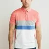 Next Herren CHEST BLOCK - Poloshirt - Pink White