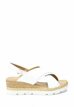 Next FOREVER COMFORT CROSS OVER - Espadrille - White | Damen