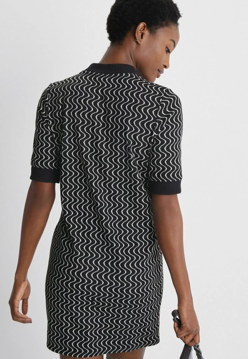 Next Damen SHORT SLEEVE - Strickkleid - Black 2 Next Damen SHORT SLEEVE - Strickkleid - Black – Bild 2