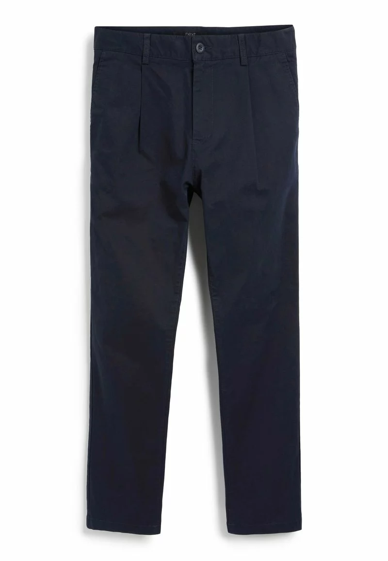 Next Herren PLEATED STRETCH - Stoffhose - Navy Blue 5 Next Herren PLEATED STRETCH - Stoffhose - Navy Blue – Bild 5