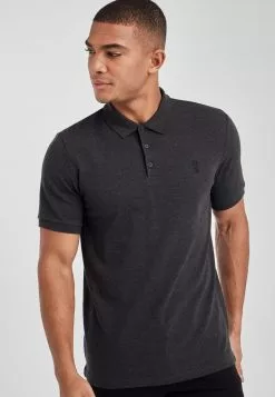 Next Herren SLIM FIT - Poloshirt - Grey