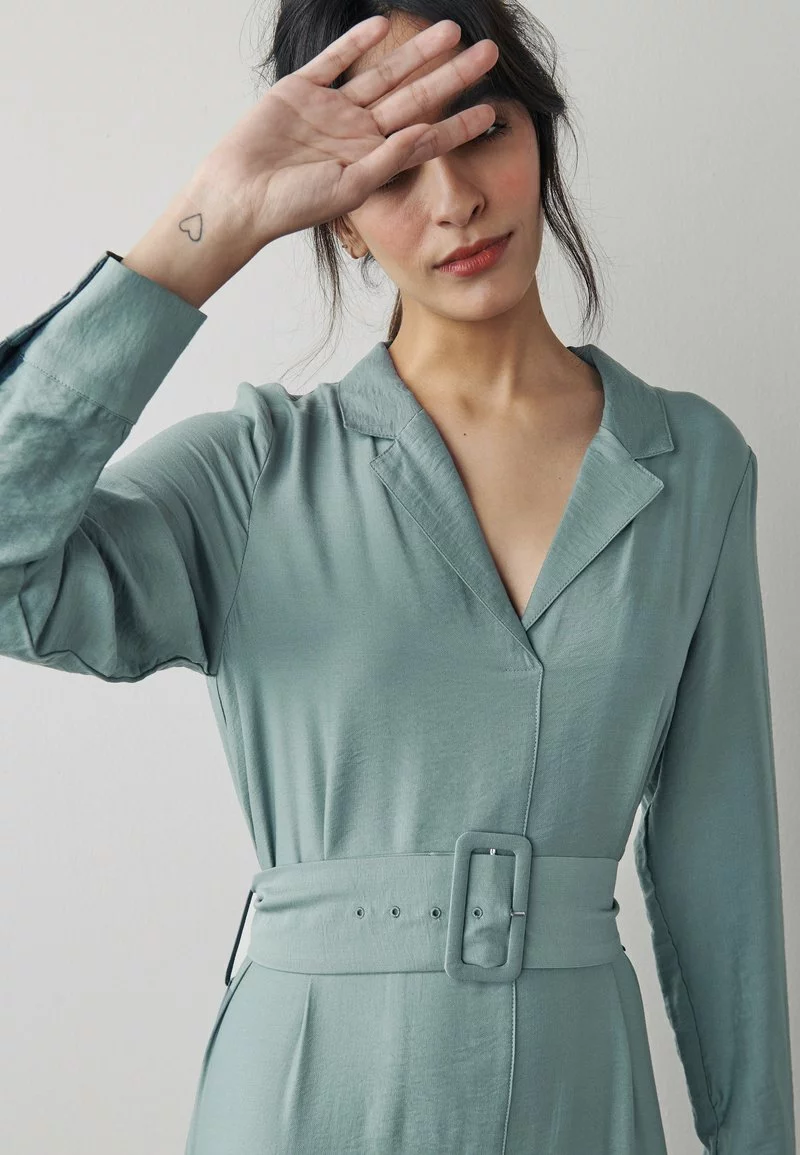 Next Damen LONG SLEEVE - Freizeitkleid - Grey 4 Next Damen LONG SLEEVE - Freizeitkleid - Grey – Bild 4