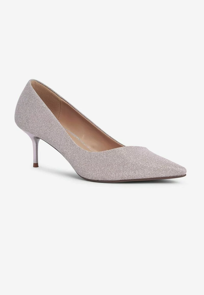Next Damen FOREVER COMFORT ASYMMETRIC KITTEN COURT - Pumps - Metallic Shimmer 2 Next Damen FOREVER COMFORT ASYMMETRIC KITTEN COURT - Pumps - Metallic Shimmer – Bild 2