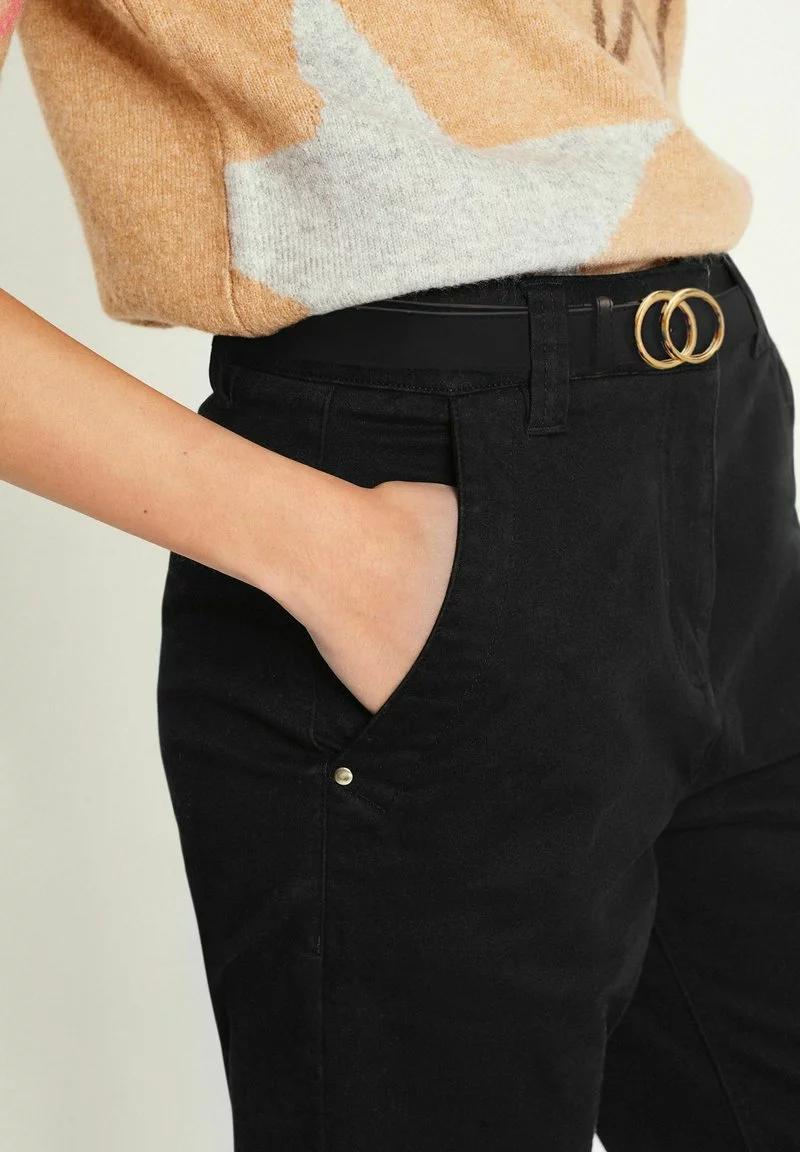 Next Damen MIT GüRTEL - Chino - Black 4 Next Damen MIT GüRTEL - Chino - Black – Bild 4