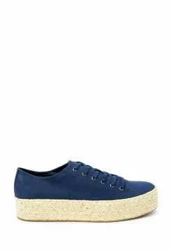 Next Damen FOREVER COMFORT - Espadrille - Navy Blue