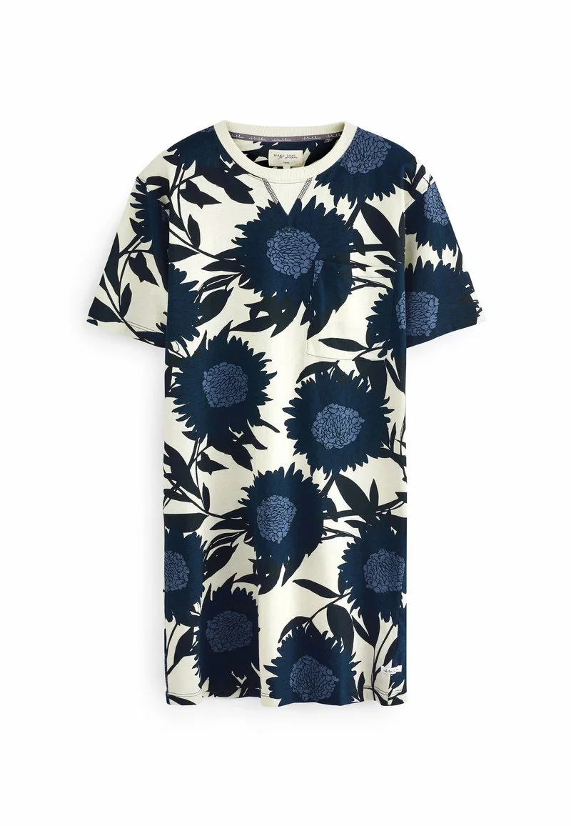 Next Damen Nachthemd - Navy Blue Floral 4 Next Damen Nachthemd - Navy Blue Floral – Bild 4