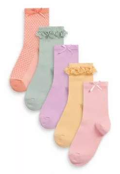 Next Kinder 5 PACK - Socken - Pink / Yellow / Mint