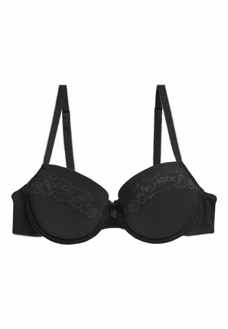 Next Damen EMILY LIGHT PAD PUSH UP BALCONY BRAS 3 PACK - Push-up BH - Black 4 Next Damen EMILY LIGHT PAD PUSH UP BALCONY BRAS 3 PACK - Push-up BH - Black – Bild 4