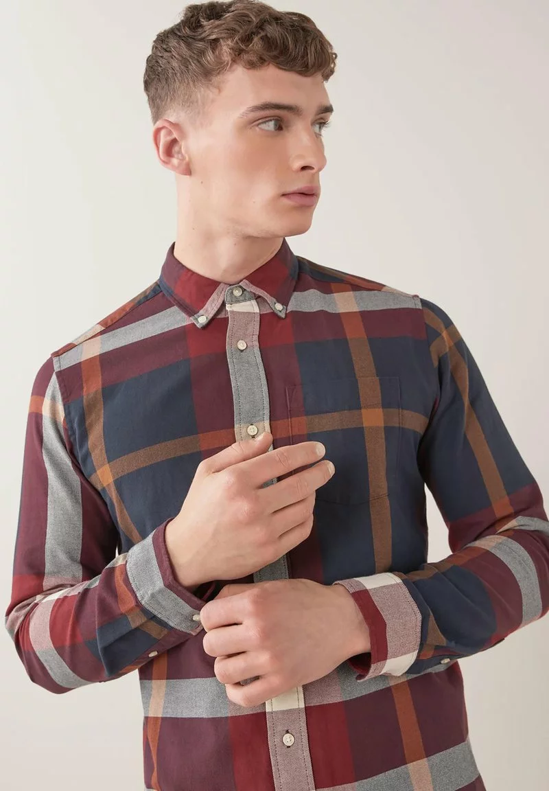 Next Herren Hemd - Dark Purple 4 Next Herren Hemd - Dark Purple – Bild 4