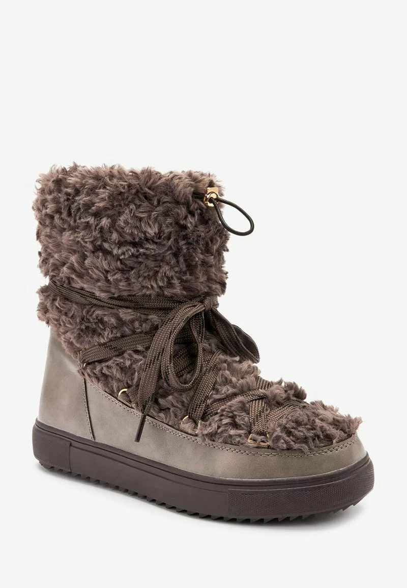 Next Damen Snowboot/Winterstiefel - Grey 2 Next Damen Snowboot/Winterstiefel - Grey – Bild 2