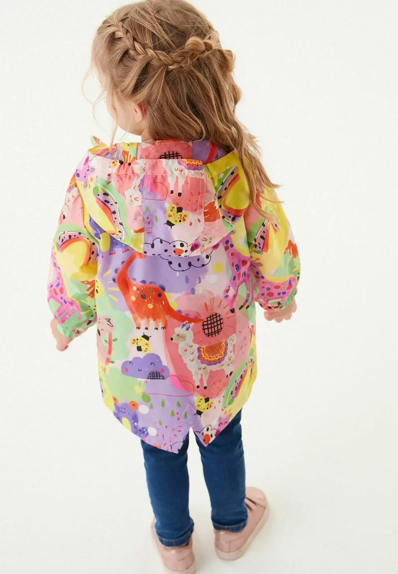 Next Kinder SHOWER RESISTANT - Parka - Multi Pink Bright Character 2 Next Kinder SHOWER RESISTANT - Parka - Multi Pink Bright Character – Bild 2