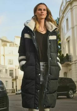 Next Damen Wintermantel - Khaki