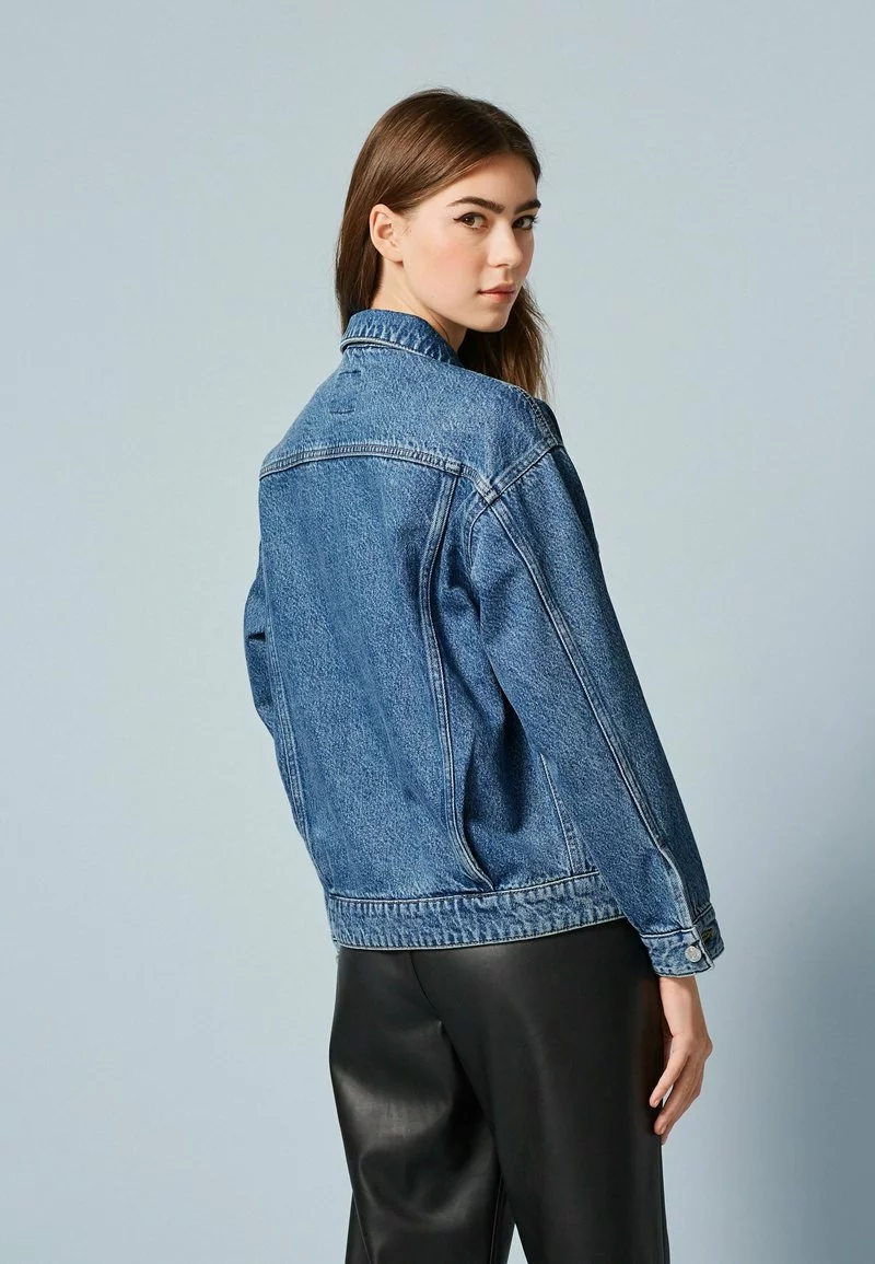 Next Damen OVERSIZED - Jeansjacke - Mid Blue 2 Next Damen OVERSIZED - Jeansjacke - Mid Blue – Bild 2