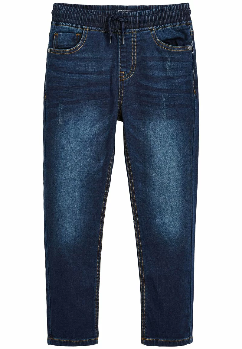 Next Kinder Jeans Straight Leg - Mottled Blue 1 Next Kinder Jeans Straight Leg - Mottled Blue