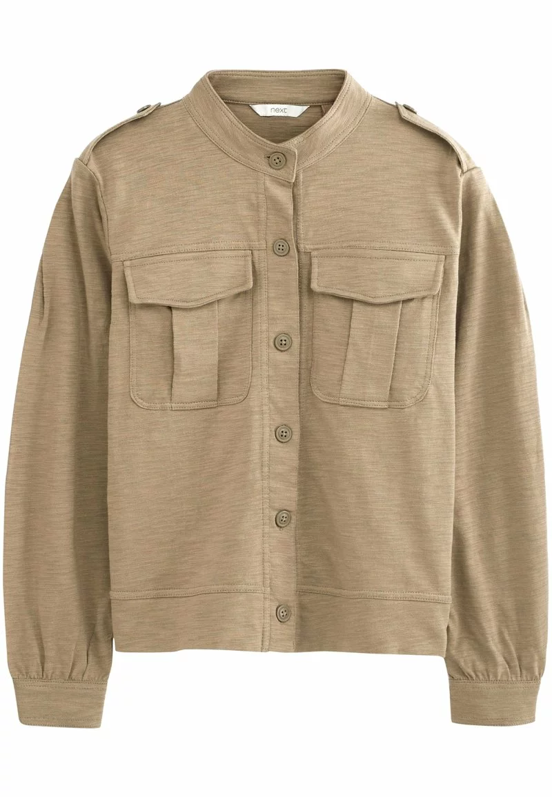 Next Damen SLUB UTILITY - Leichte Jacke - Khaki Green 5 Next Damen SLUB UTILITY - Leichte Jacke - Khaki Green – Bild 5