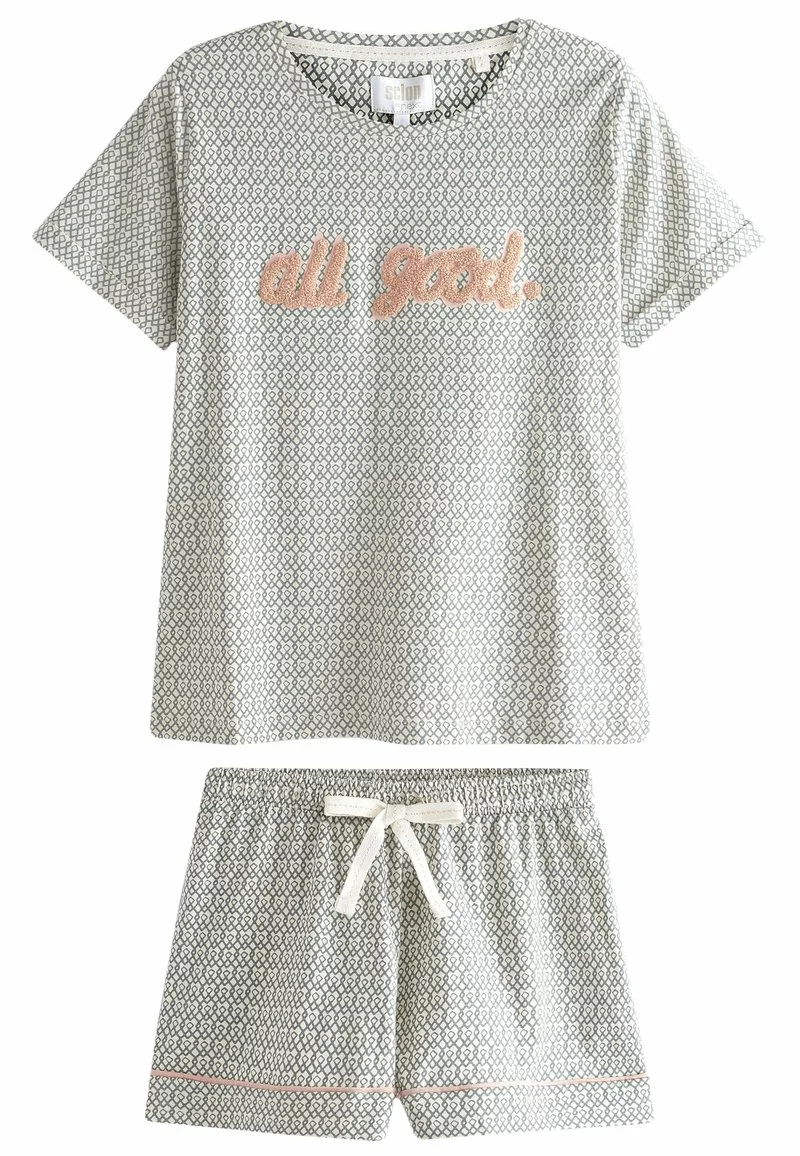 Next Damen SCION SET - Nachtwäsche Set - Grey Pink White 4 Next Damen SCION SET - Nachtwäsche Set - Grey Pink White – Bild 4