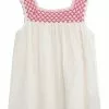 Next Damen Top - White Pink