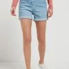 Next ELASTICATED WAIST - Jeans Shorts - Blue | Damen