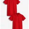 Next Kinder 2 PACK - Poloshirt - Red