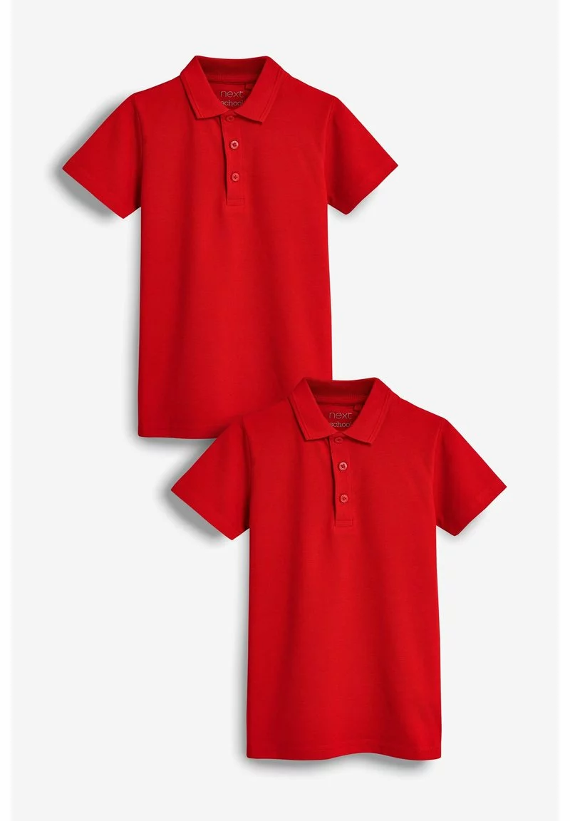Next Kinder 2 PACK - Poloshirt - Red 1 Next Kinder 2 PACK - Poloshirt - Red