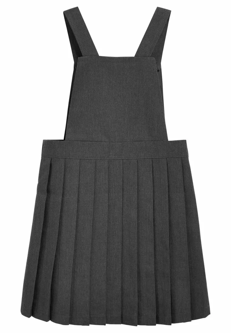 Next Kinder TABARD PINAFORE - Freizeitkleid - Grey 2 Next Kinder TABARD PINAFORE - Freizeitkleid - Grey – Bild 2