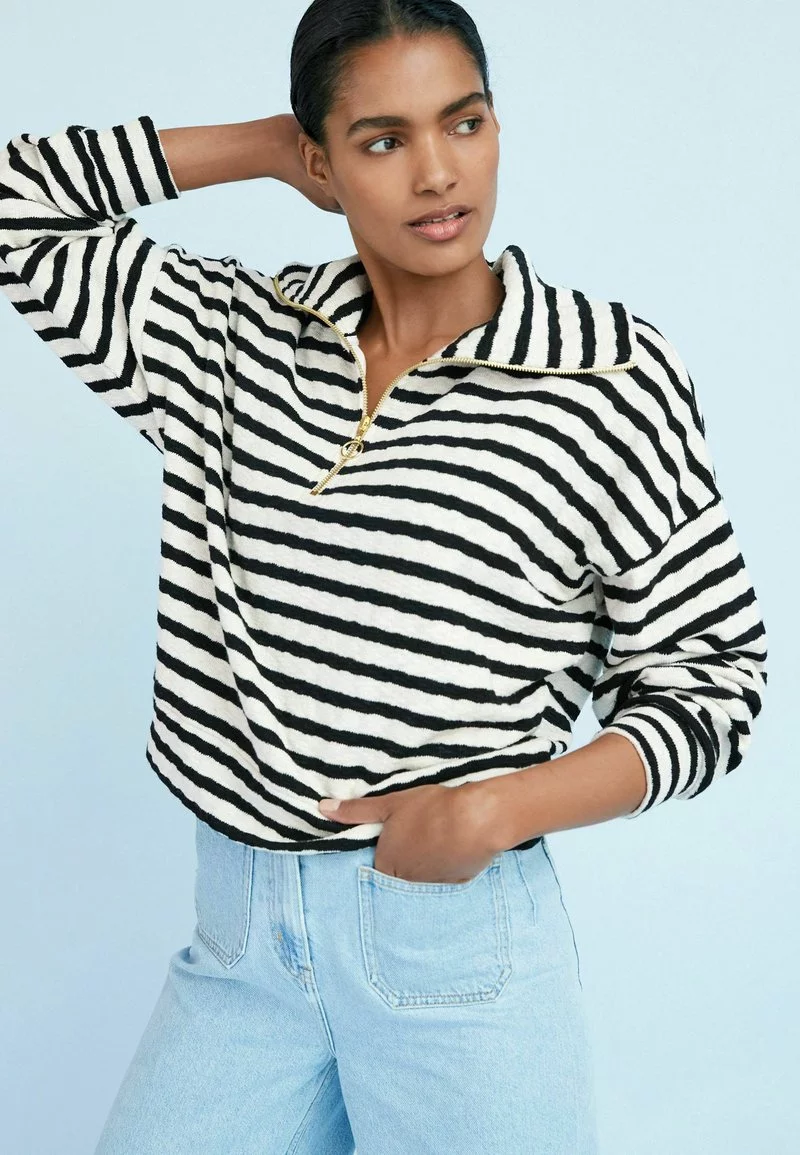 Next Strickpullover - Black White | Damen 1 Next Strickpullover - Black White | Damen