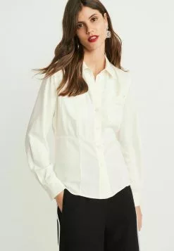 Next Damen SLIM - Hemdbluse - Cream