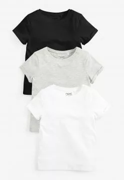 Next Kinder 3 PACK - T-Shirt Basic - Black