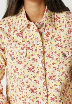 Next Damen OVERSIZED - Jeansjacke - Pink Ditsy -Next Großes Kaufhaus 9257809b60eb4d67bd529e786740a8fb