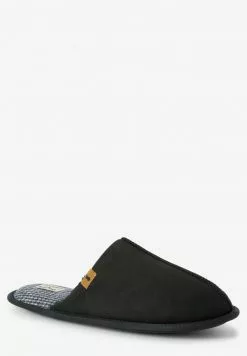 Next Herren CHECK - Hausschuh - Black