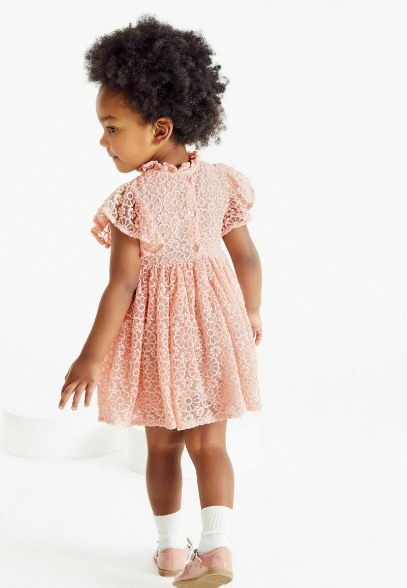 Next Kinder SHORT SLEEVE - Cocktailkleid/festliches Kleid - Pink 2 Next Kinder SHORT SLEEVE - Cocktailkleid/festliches Kleid - Pink – Bild 2