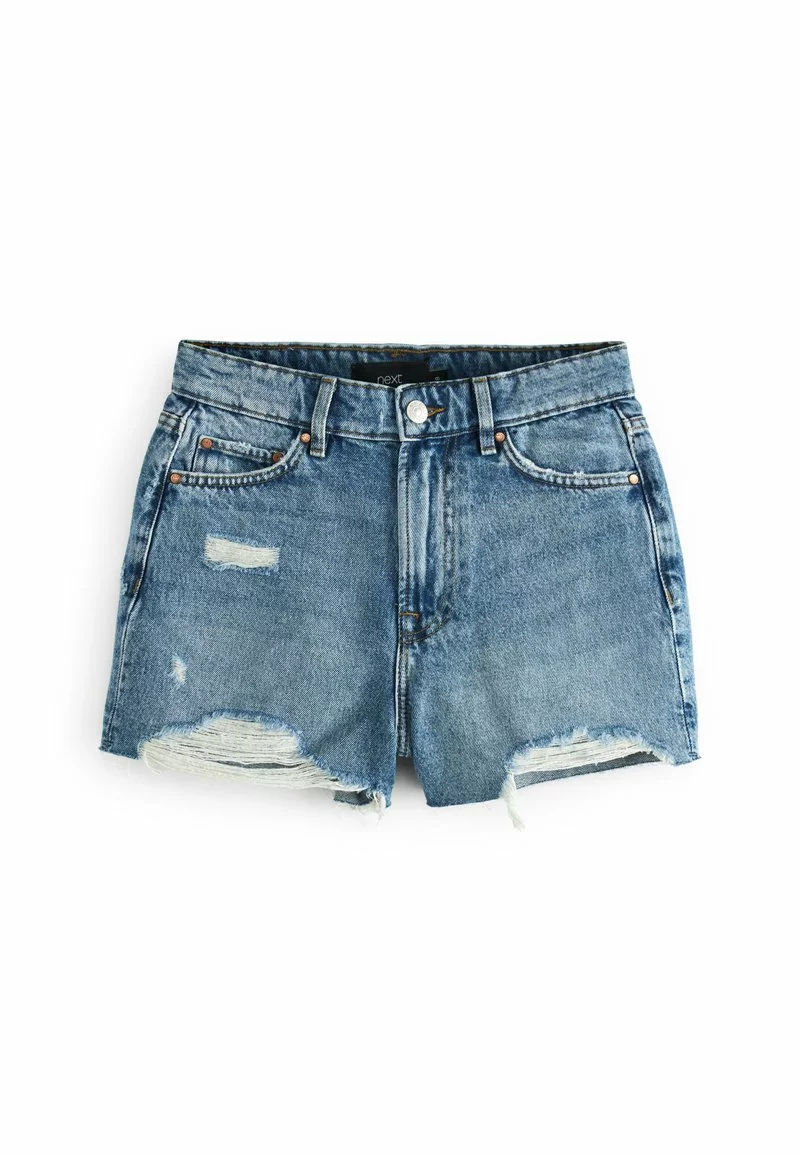 Next Damen Jeans Shorts - Dark Blue 5 Next Damen Jeans Shorts - Dark Blue – Bild 5