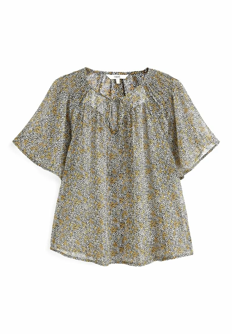 Next Damen FLUTTER - Bluse - Black Floral 1 Next Damen FLUTTER - Bluse - Black Floral