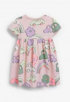 Next Kinder Jerseykleid - Pink Car Print -Next Großes Kaufhaus 93576ba2fe474ef0839a7212e26deacd