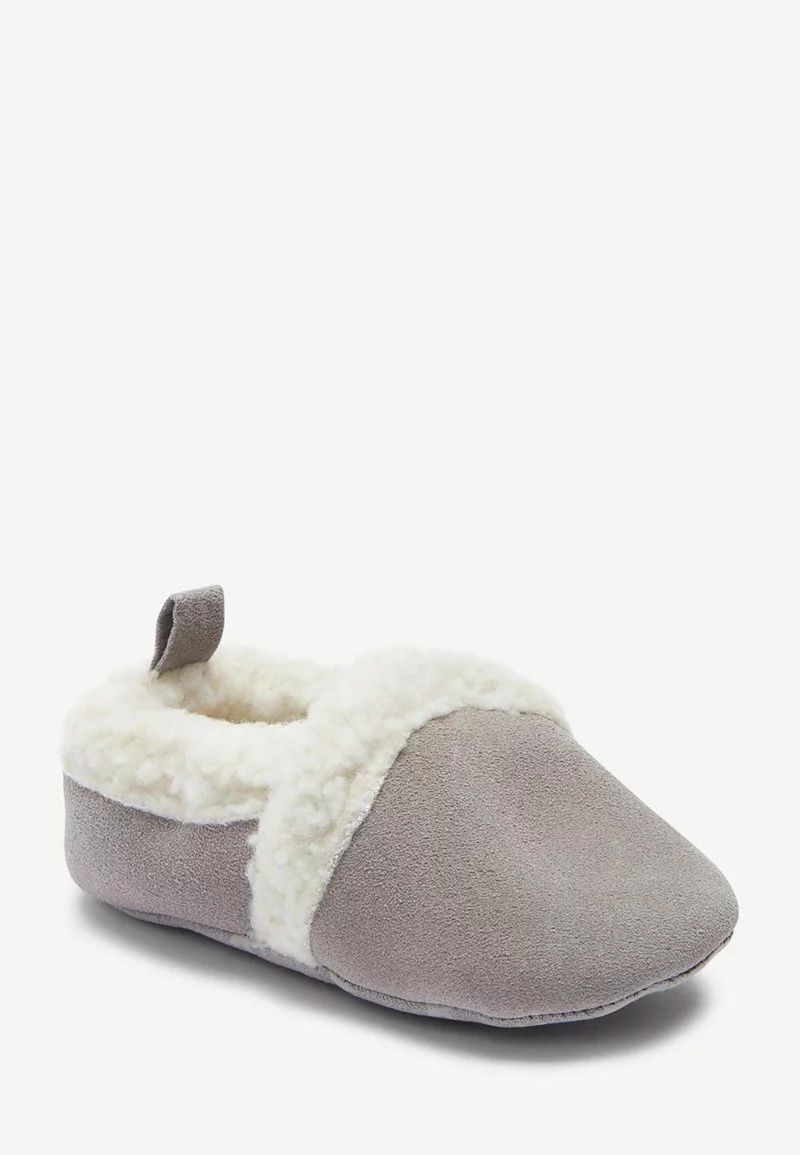 Next Kinder Slipper - Grey 1 Next Kinder Slipper - Grey