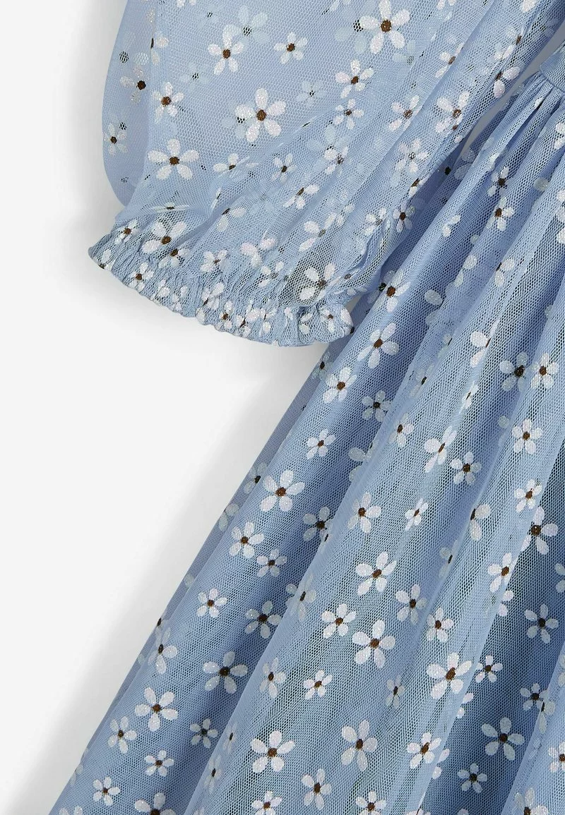 Next Kinder GLITTER DAISY - Freizeitkleid - Blue 3 Next Kinder GLITTER DAISY - Freizeitkleid - Blue – Bild 3