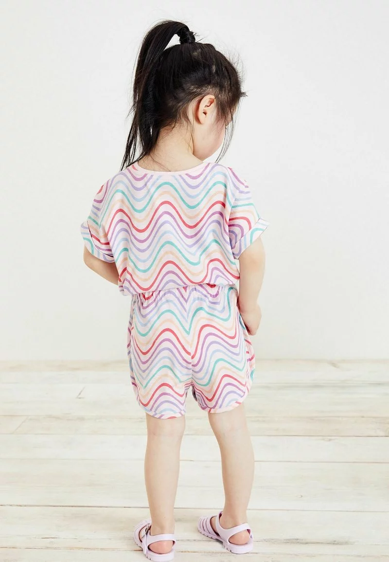 Next Jumpsuit - Rainbow Wave Stripe | Kinder 2 Next Jumpsuit - Rainbow Wave Stripe | Kinder – Bild 2