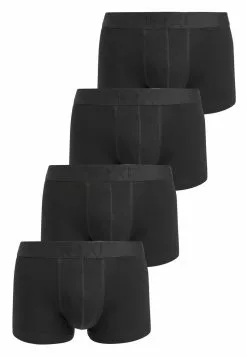 Next Herren ORGANIC COTTON HIPSTERS 4 PACK - Panties - Black