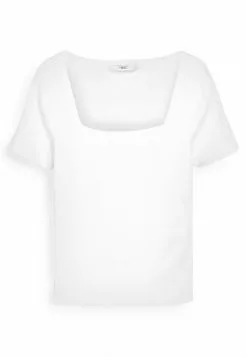 Next Damen SQUARE NECK - T-Shirt Basic - White -Next Großes Kaufhaus 9496736a3c774a70a3c1290e3870765e