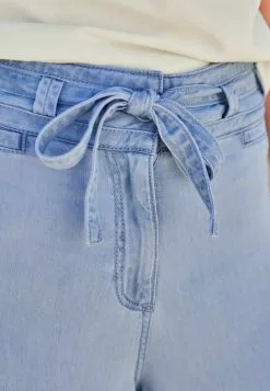 Next Damen Flared Jeans - Bleach Blue