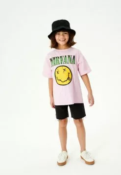 Next Kinder NIRVANA - T-Shirt Print - Pink